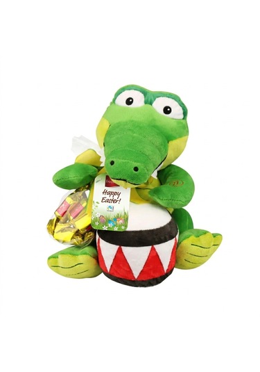 Favorina Happy Easter Müzikli Hareketli Peluş Timsah Ve Sütlü Çikolatalar 82g