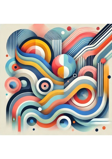 İskandinav Soyut Tablo Set Çerçevesiz 50x50cm Pvc Tablo 4'lü Set 007 Her Bir Tablo 50x50cm Büyüklüğündedir.