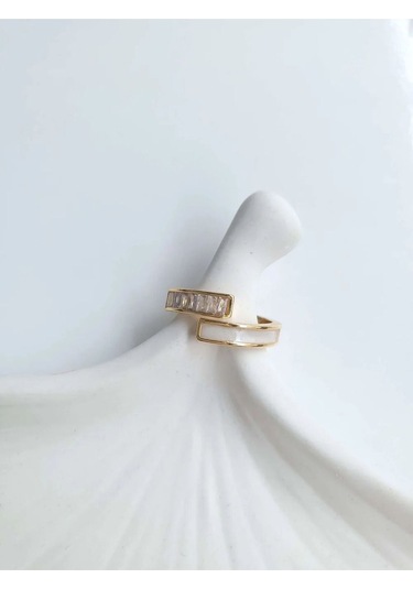 Vip Gold Ayarlanabilir Kadın Yüzük Sevgiliye Hediye