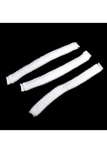 Suntek Spa Salonu Ev Için 100 Adet Tek Kullanımlık Beyaz Duş Beyaz