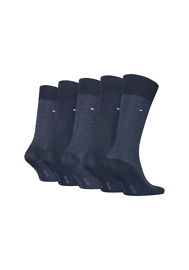 Tommy Hilfiger Tommy Hılfıger Erkek 5 Lı Çorap 701235374-001 Çok Renkli