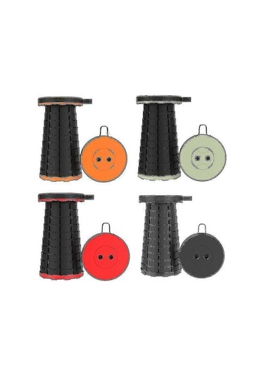 Bloomnest Taşınabilir Katlanır Tabure, Seyahat Koltuğu, Kamp Sandalyesi, Balıkçılık Sandalyesi, A1201 Altın-siyah Altın - Siyah