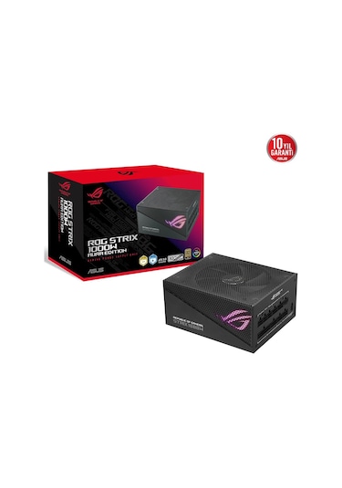 Asus ROG Strix 1000 W 80+ Gold Aura Edition PCIe Gen 5.0 Tam Modüler RGB Güç Kaynağı