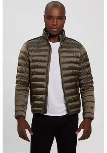 Guess Erkek Yeşil Mont Yeşil