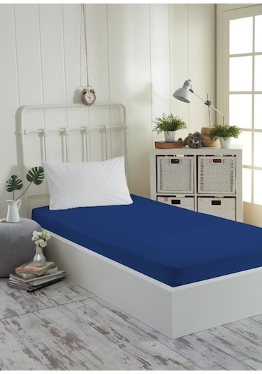 Decovilla Gece Mavisi Renkli Micro Fitted Sıvı Geçirmez Alez