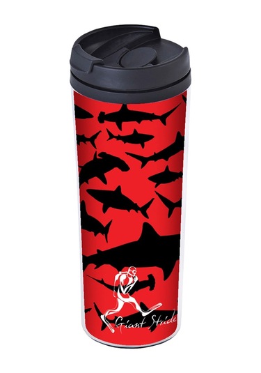 Giant Stride Shark Red Tumbler