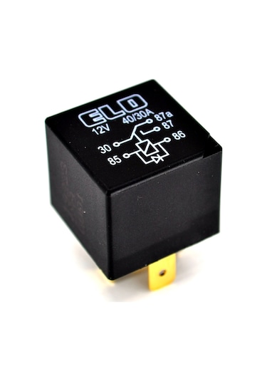 12v 40a/30a Çift Platinli Diyotlu Mini Röle Change Over 710140302
