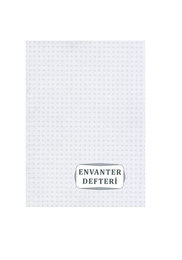 Yumuşak Kapak 20x27 Envanter Defteri Numaralı 25yaprak