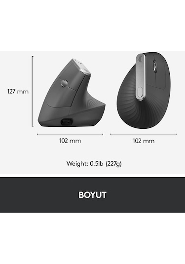 Logitech MX Vertical Advanced Ergonomic Mouse