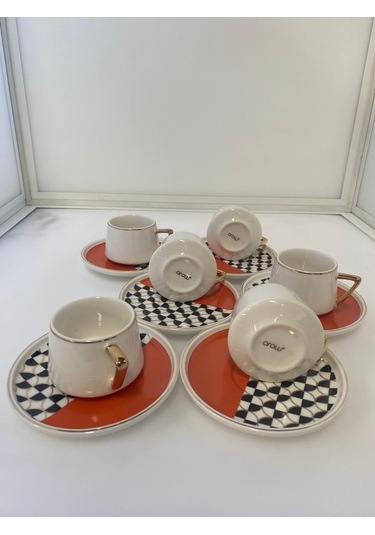 AROW TR-3371 PORSELEN KAHVE TAKIMI