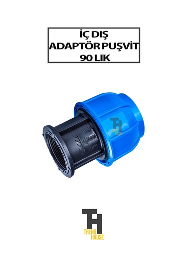 İç Diş Adaptör Puşvit 90 Lık