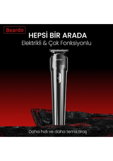 Enchen Beardo Çok Fonksiyonlu Tüm Vücut İçin Uygun Şarjlı Saç Ve Tıraş Makinesi