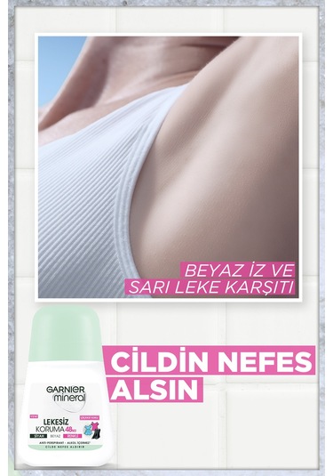 Garnier Mineral Lekesiz Koruma Kadın Roll-On 50 ML
