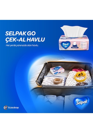 Selpak Go Çek-al Havlu 4 50 Yaprak