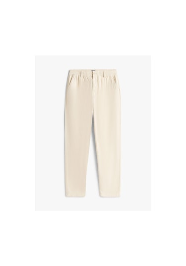Tommy Hilfiger Tjm Isaac Light Cord Bej Erkek Pantolon-9178 Bej