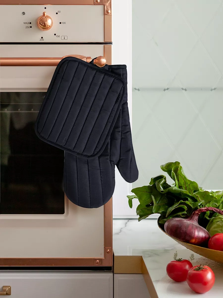 Mia Cara 2 Parçalı Mutfak Servo Seti 19241054 Siyah