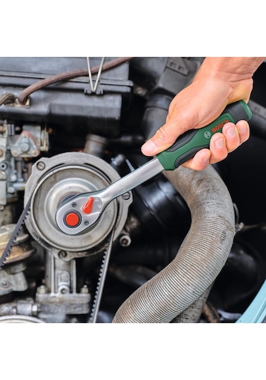 Bosch 56 Parça 1/4'' + 1/2'' Cırcırlı Somun Sıkma Seti - 1600A02Z9G