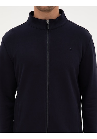 Pierre Cardin Erkek Lacivert Hırka Örme 50317668-vr033 Lacivert