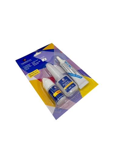 Yarıccı Cosmetics YRC-364 Tırnak Yapıştıcı Set 3'lü
