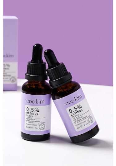 %0.5 Retinol Bakım Serumu 30 Ml