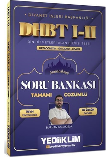 Diyanet İşleri Başkanlığı Dhbt I-ıı Ortaöğretim - Ön Lisans - ...