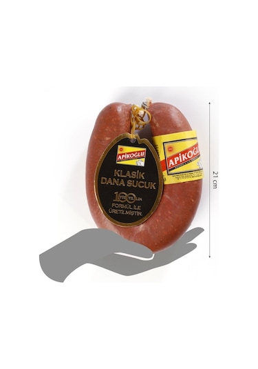 Apikoğlu Klasik Kangal Sucuk 3 x 450 G