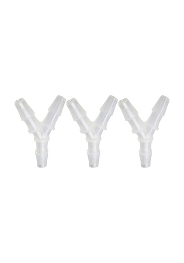 Suntek 3 Parça Y Tipi Eşit Çaplı Tee Hortum Bağlantıları