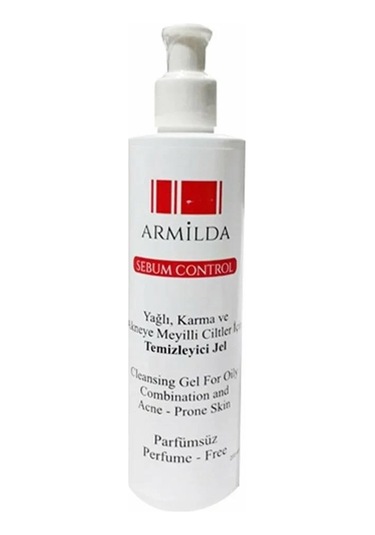 Armilda Sebum Control Yağlı Karma Akneye Meyilli Ciltler İçin Temizleyici Jel 200 ML
