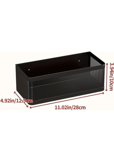 Trendooze Geniş Beyaz Manyetik Baharatlık Duvar Askılı Kağıt Havluluk Delme Gerektirmeyen Gaojunshop01 Beyaz