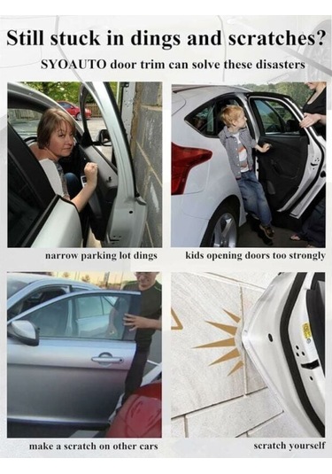 Çoğu Araba İçin 5m Siyah Yapıştırıcısız O Şeklinde Kauçuk Araba Taşıyıcı Kapı B