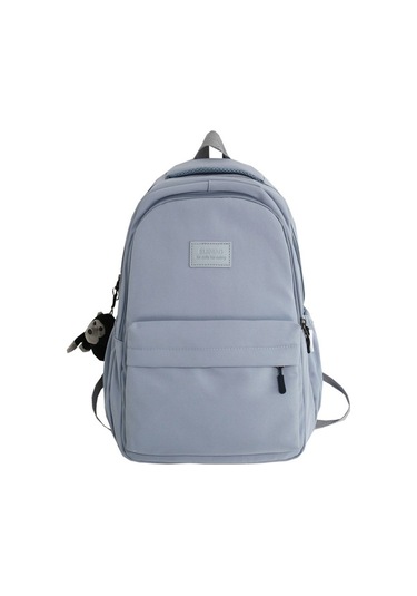 Gençler İçin Şık Ve Dayanıklı Su Geçirmez Sırt Çantası - Lise Ve Üniversite Öğrencilerine Uygun Ergonomik Okul Çantası - Laptop Taşımaya Uygun Pratik Tasarım MAvi