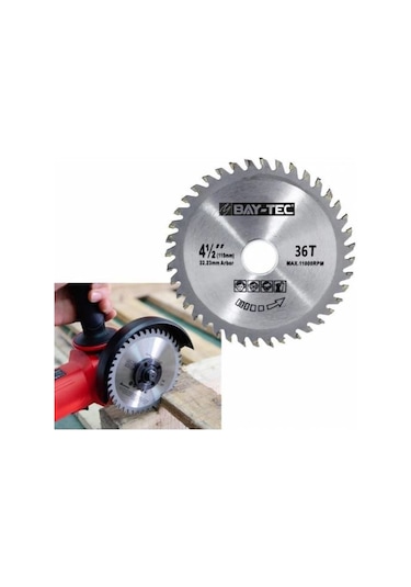 Bay-tec Elmas Sunta Testere 115mm