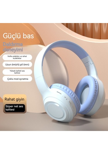 Aurora Kablosuz Kulaklıklar Başmonte Bluetooth Kulaklıklar