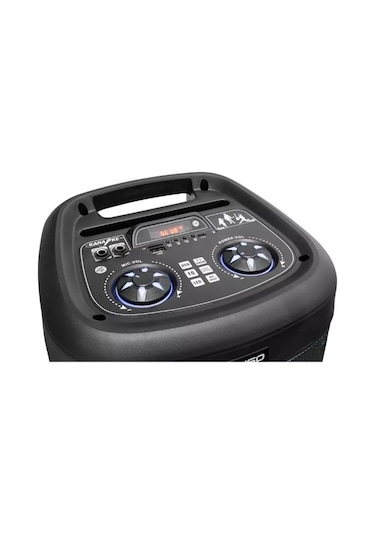 Kimiso Qs2211 Çift 8 Bluetooth Hoparlör 30w Mikrofonlu Karaoke Party Speaker