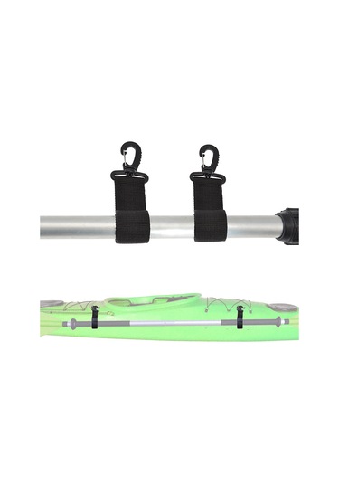 Mufunye Kano Kayak Dalı Sabitleyici Nilon魔術貼 Tutucu防丟環 4 Adet Set Kk-a37