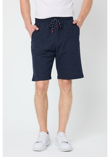 MMetalic Erkek Siyah Regular Fit Şort & Bermuda