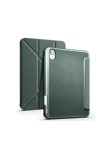 İpad Uyumlu Mini 7 2024 Kılıf Redclick Tri Folding Kalem Bölmeli Standlı Kılıf Kapaklı Kılıf