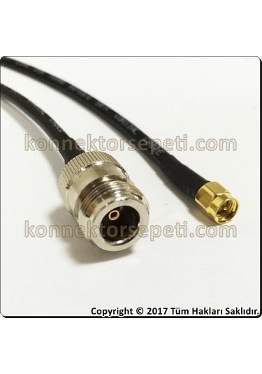 Wireless Pigtai Anten Kablosu 0.5Metre N Dişi -Sma Erkek A+