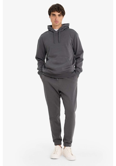 Defacto Regular Fit Beli Bağcıklı Cepli Paçası Lastikli Şardonlu Basic Düz Jogger Eşofman Altı E6326ax25auar104 Antrasit Defacto Regular Fit Beli Bağcıklı Cepli Paçası Lastikli Şardonlu Basic Düz Jogger Eşofman Altı E6326ax25auar104 Antrasit