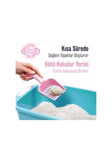 Sophresh Bs250 Bebek Pudrası Kedi Kumu Cat Litter 20 L