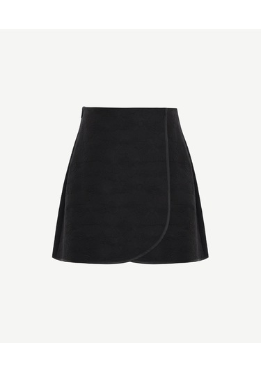Yargıcı A Form Düşük Bel Etek 25kket4033x 001 Siyah