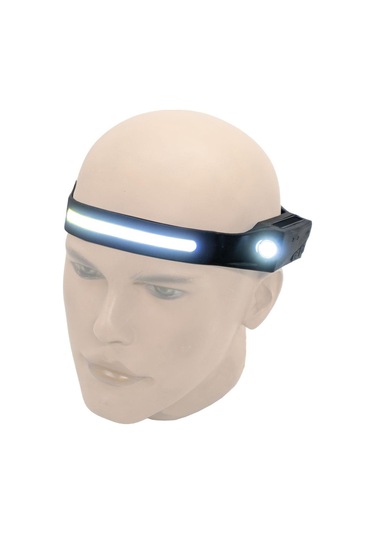 Rox 0228 Şarjlı Led Kafa Feneri 350 Lümen Siyah