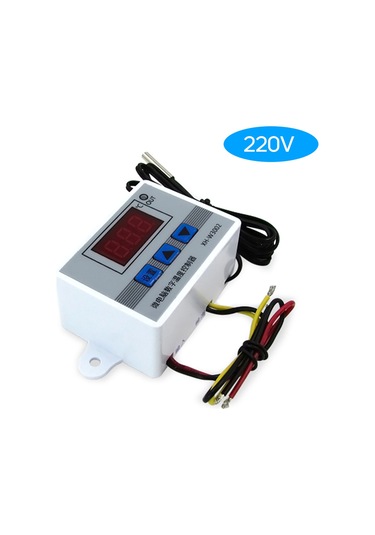 Suofeng Xh-w3002 Akıllı Led Ekranlı Dijital Mikrobilgisayar Sıcaklık Kontrol Cihazı, Suya Dayanıklı Sensör Prob İle Geniş Sıcaklık Aralığı
