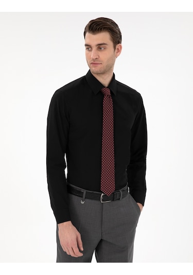Pierre Cardin Erkek Siyah Gömlek Basic 50307297-vr046 Siyah