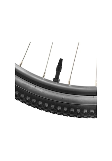 Qingmipy Cnc Alüminyum Presta Valf Sapı, Hava Tutturucu O-ring Ve Kilitleme Somunu, 40mm Siyah, 2 Adet + Ayırıcı Aracı