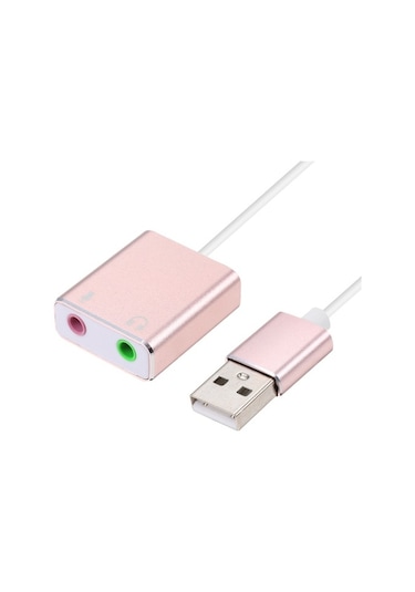 Externial Usb 7.1 Ses Kartı Usb Sound Card Kablolu Usb Ses Kartı Hifi Magic Voice 7.1 Ch