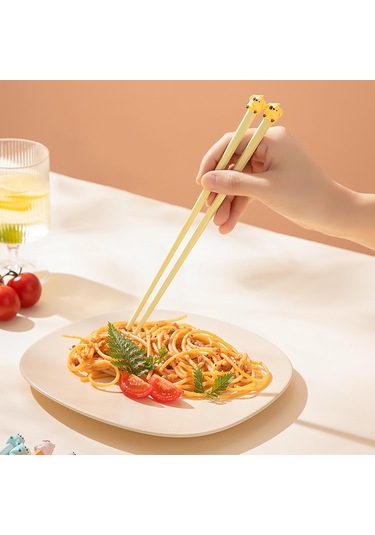 5 Çift Karikatür Çubuk Sevimli Hayvan Tarzı Kaymaz Taşınabilir Çubuk Seti Ev Okulu İçin Diğer