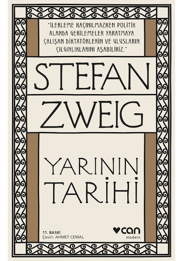 Yarının Tarihi - Stefan Zweig - Can Yayınları
