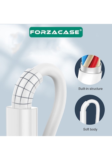 Forzacase Usb-c Type-c To Lightning Kablosu Pd Şarj - Fc061
