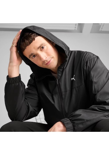 Puma Ess Relaxed Windbreaker Siyah Erkek Yağmurluk&rüzgarlık 684626-01 Siyah